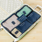 Travel Packing Cubes — 6-Piece Set, Navy