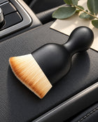 Compact Interior Detail Brush — Black
