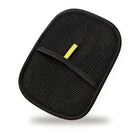 Pet-Hair Cleaning Mitt — Black — product on white background